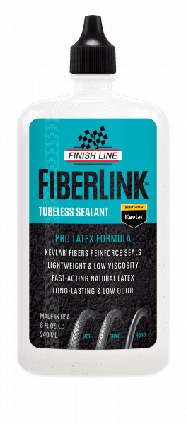 Dung Dịch Tự Vá Bánh Xe Không Ruột Finishline FiberLink 240ml