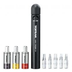 Topeak Nano Torqbar Dx Preset 4 / 5 / 6Nm Torqbits Kit