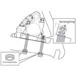 Shimano Sm-Ma-R160D/D Adaptor Flat Mount