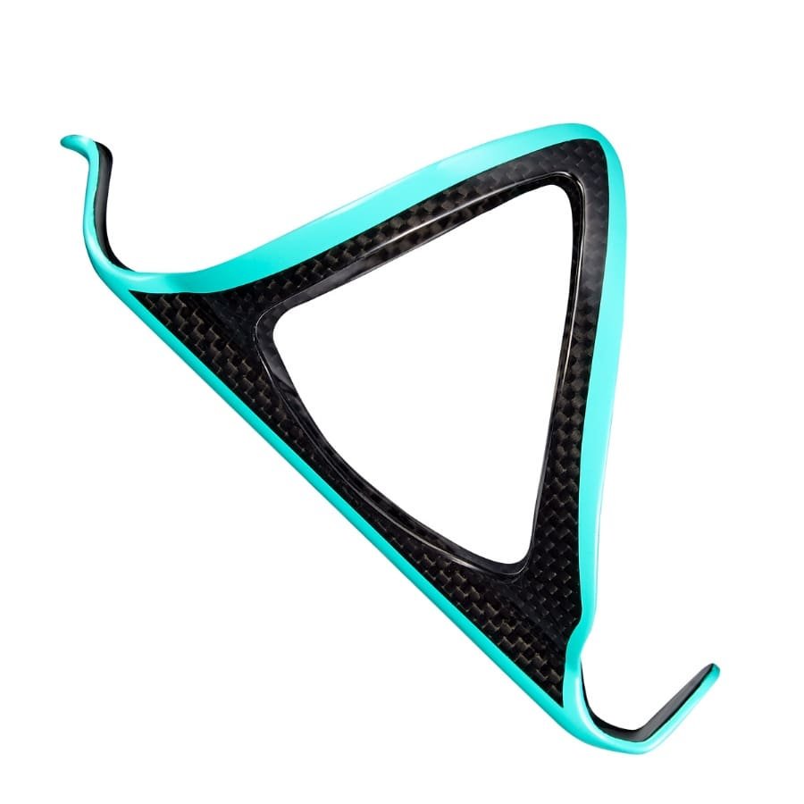 Supacaz Fly Cage Carbon Celeste