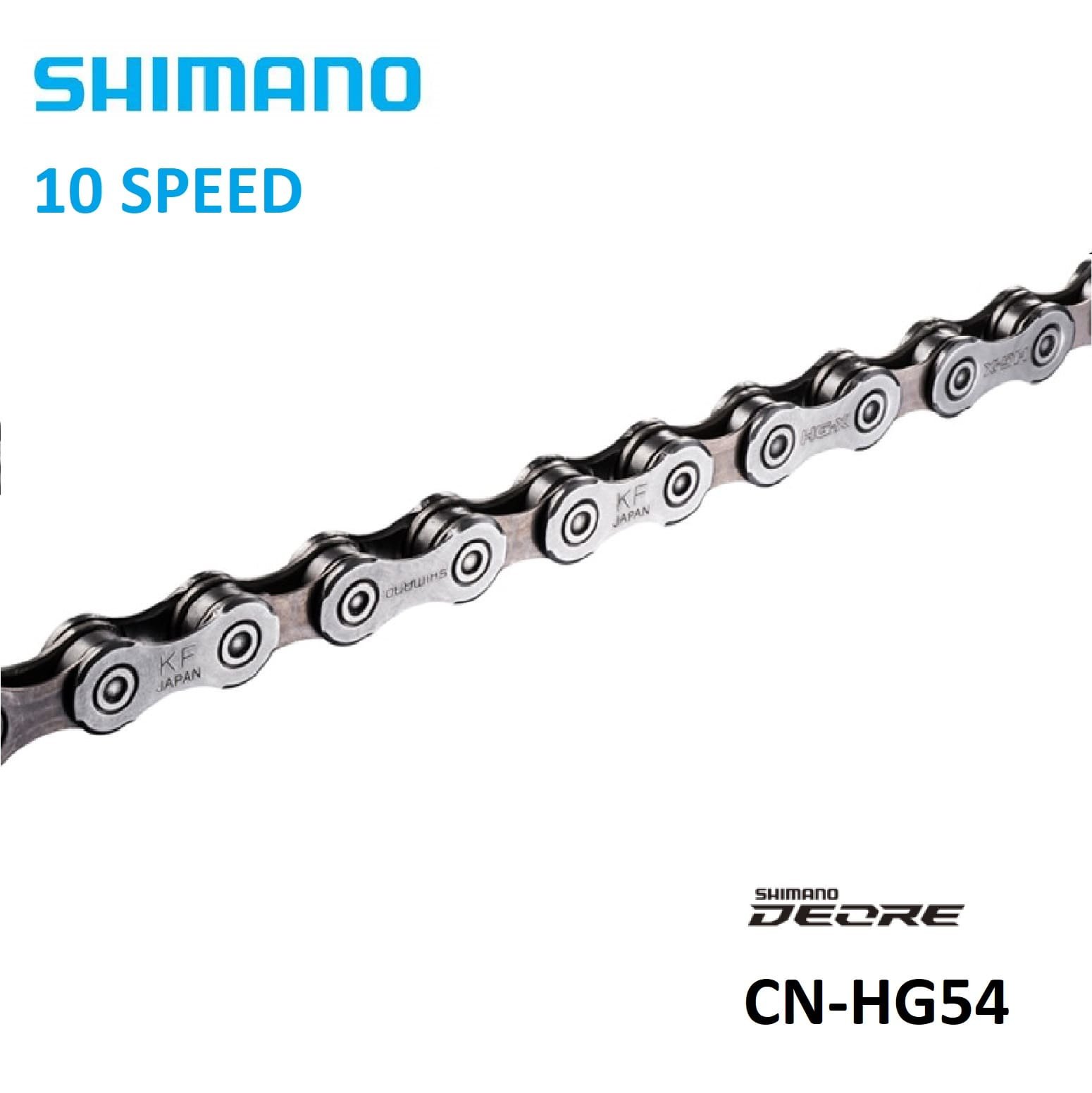 hg54 Shimano CN-HG54 / 116 Links / 10 Speed Chain - Ảnh 1