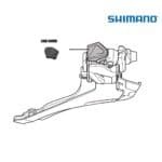 Shimano Y5ZS22000 Front Derailleur Link Cover / Nắp Che Dây Đề Trước - Ảnh 2