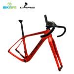 FRAME SET Carbon DARE GFX GRAVEL (Màu FLAME) DISC BRAKE - Ảnh 2