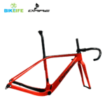 FRAME SET Carbon DARE GFX GRAVEL (Màu FLAME) DISC BRAKE - Ảnh 3