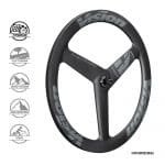 (1 Cặp) Bánh 3 đao Vision Metron 3 Spokes Disc Brake - Clincher/TLR