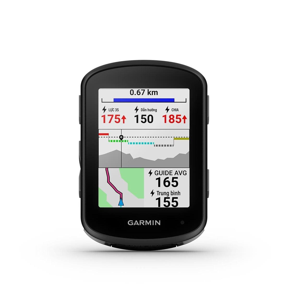 pd-04-xl Garmin Edge 540 Máy tính xe đạp GPS - Ảnh 1
